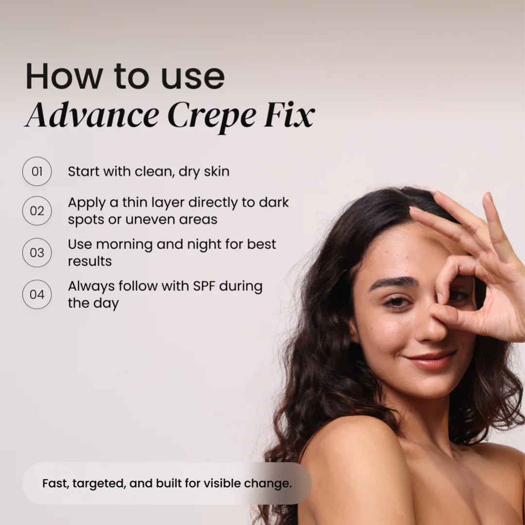 Advanced Crepe Fix for crepey, densely creased or paper like skin - Image 10