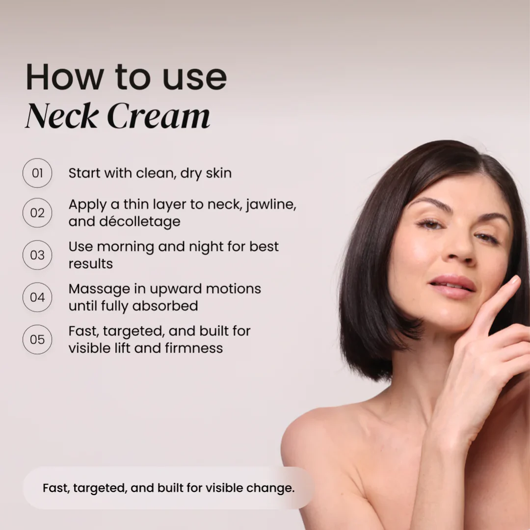 Neck Cream for sagging skin, deep creases and neck lines - Image 10