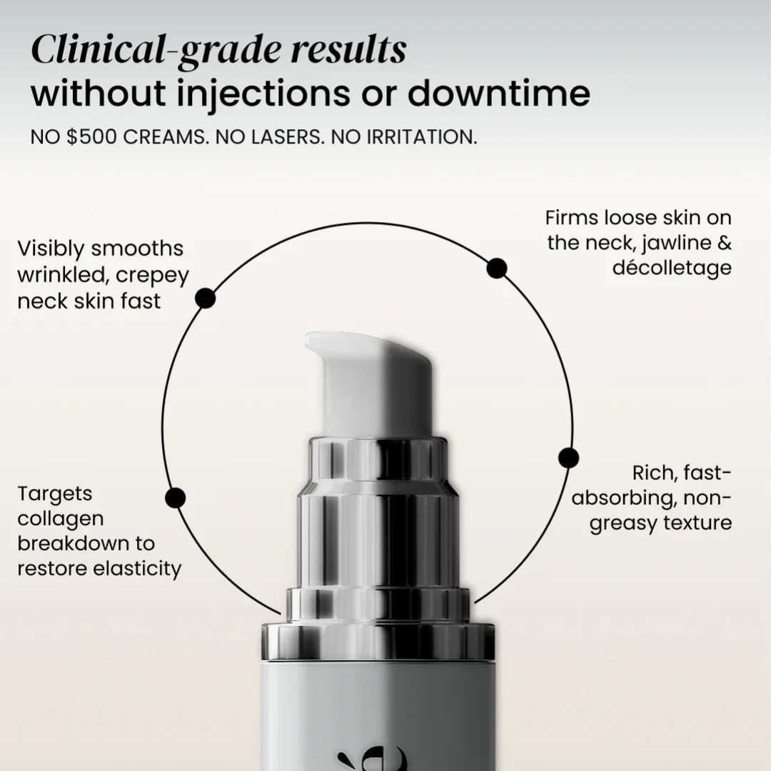 Neck Cream for sagging skin, deep creases and neck lines - Image 8